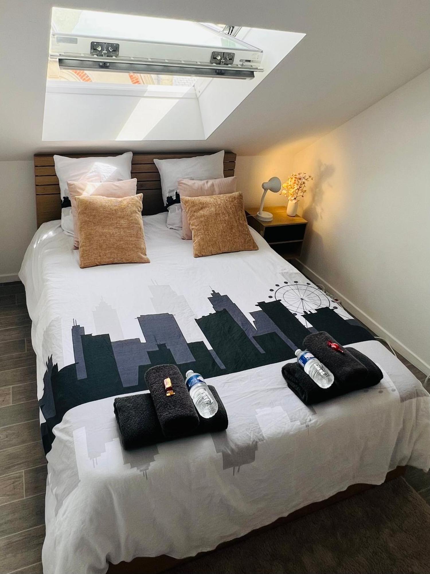Superbe Appartement Tres Calme Et Confortable Reims Ngoại thất bức ảnh